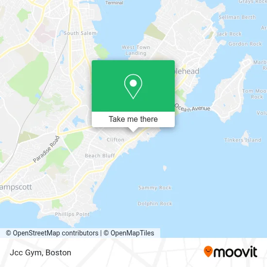 Jcc Gym map