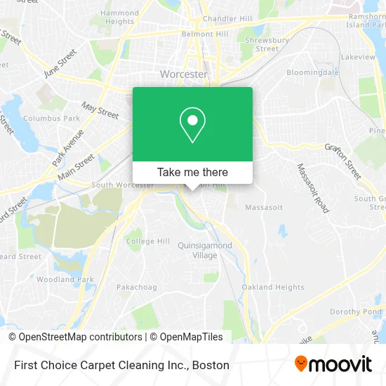 First Choice Carpet Cleaning Inc. map