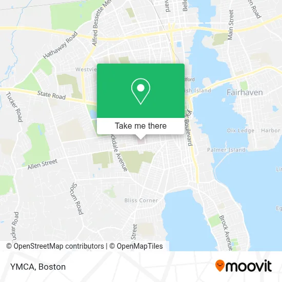 Ymca map
