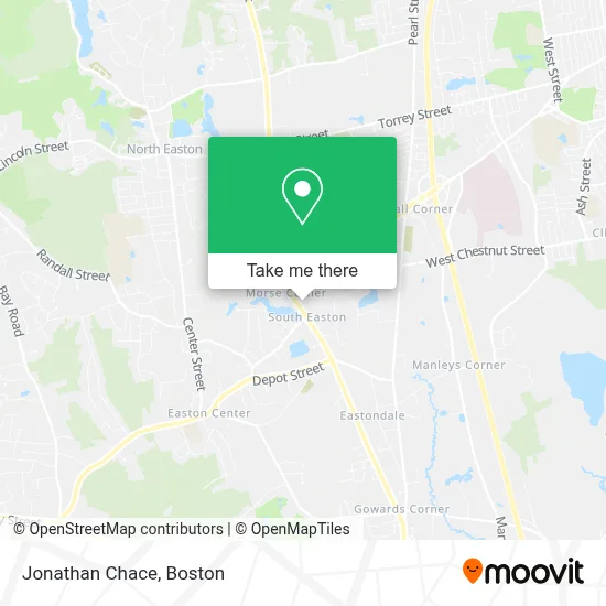 Jonathan Chace map