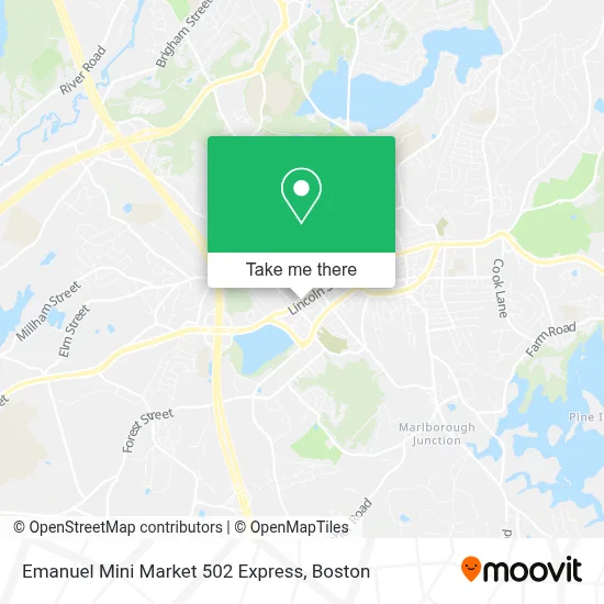 Emanuel Mini Market 502 Express map