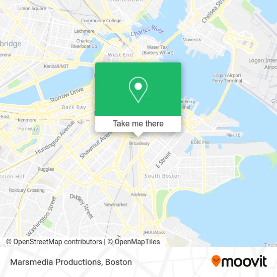 Marsmedia Productions map