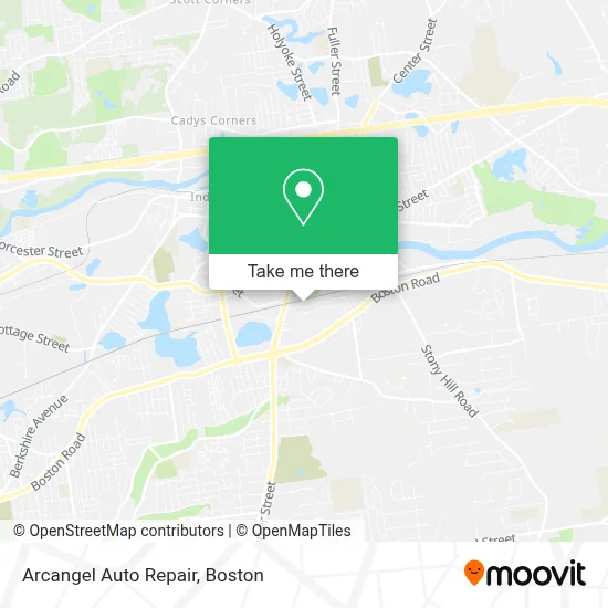 Arcangel Auto Repair map