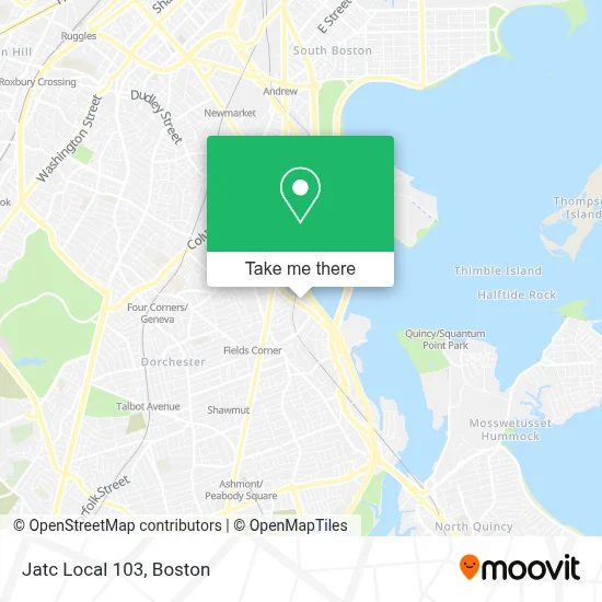 Jatc Local 103 map