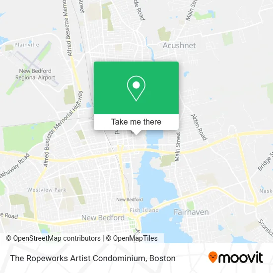 The Ropeworks Artist Condominium map