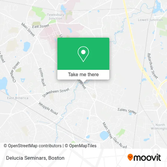 Delucia Seminars map