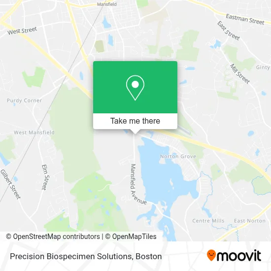 Precision Biospecimen Solutions map
