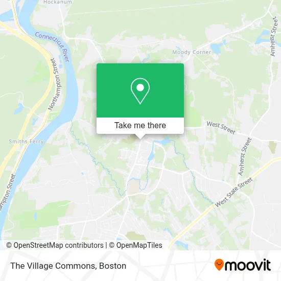 The Village Commons map