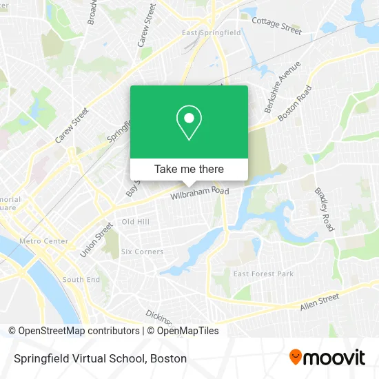 Springfield Virtual School map
