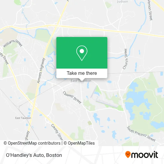O'Handley's Auto map