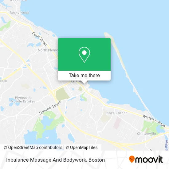 Inbalance Massage And Bodywork map