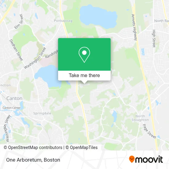 One Arboretum map