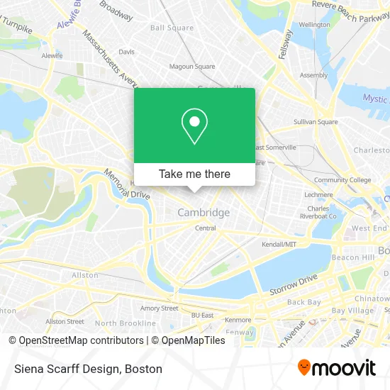 Siena Scarff Design map