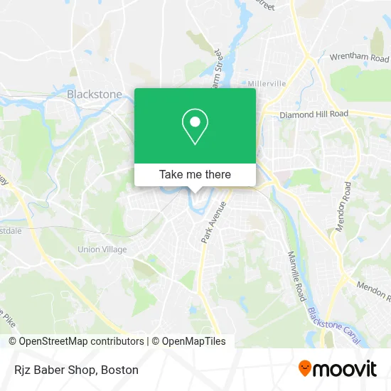 Rjz Baber Shop map