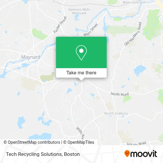 Tech Recycling Solutions map