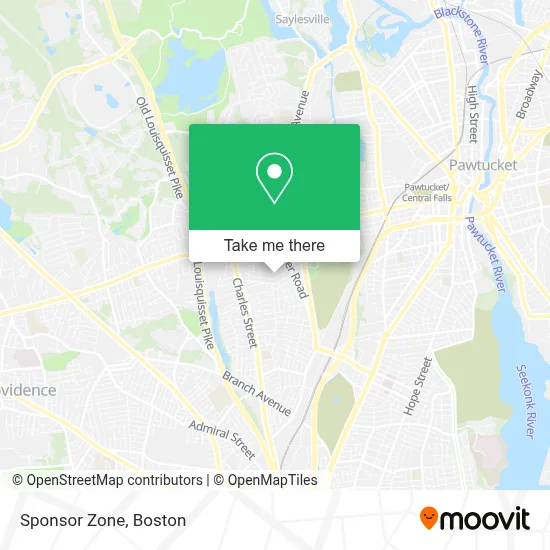 Sponsor Zone map
