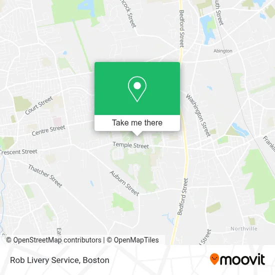 Rob Livery Service map