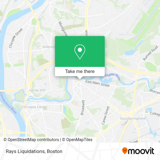 Rays Liquidations map