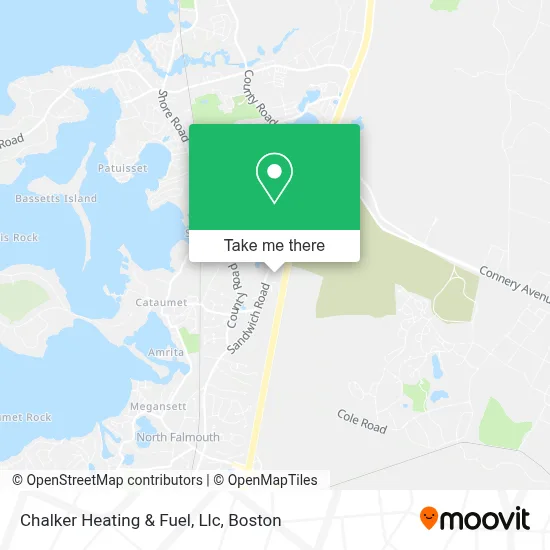 Chalker Heating & Fuel, Llc map