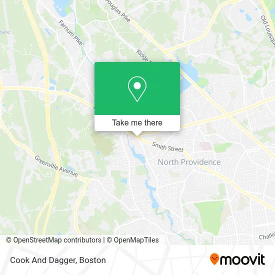 Cook And Dagger map