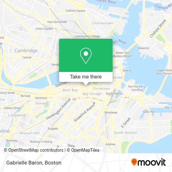 Gabrielle Baron map