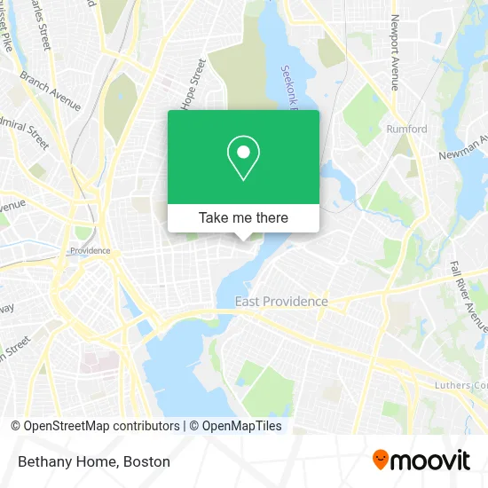 Bethany Home map