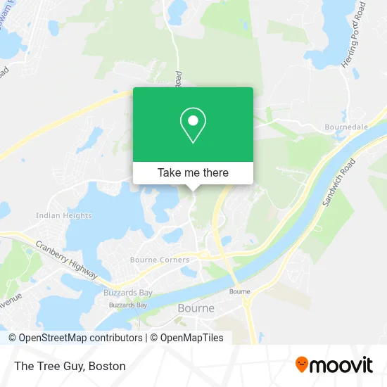 The Tree Guy map