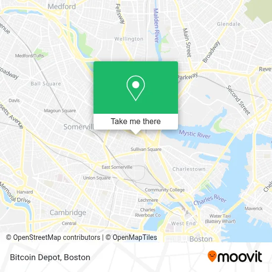 Bitcoin Depot map