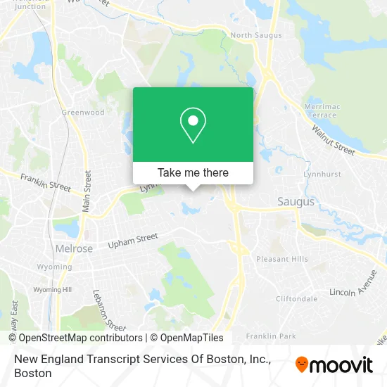 New England Transcript Services Of Boston, Inc. map