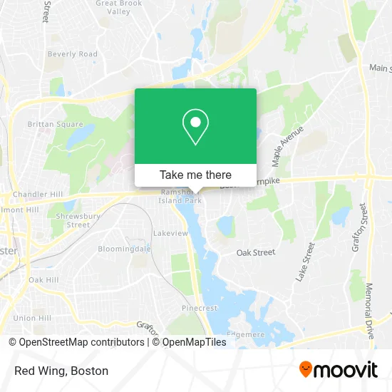 Red Wing map