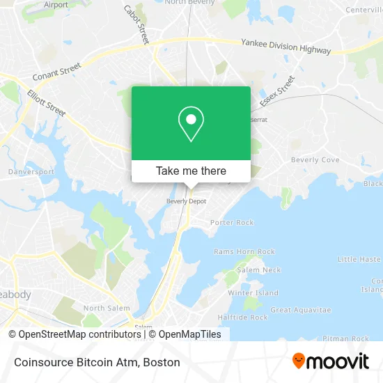 Coinsource Bitcoin Atm map