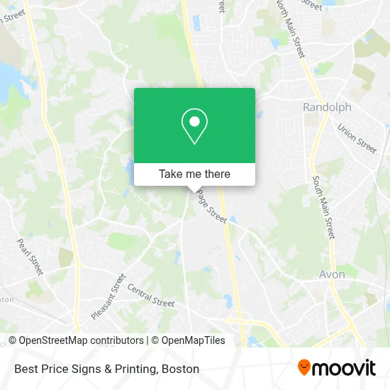 Best Price Signs & Printing map