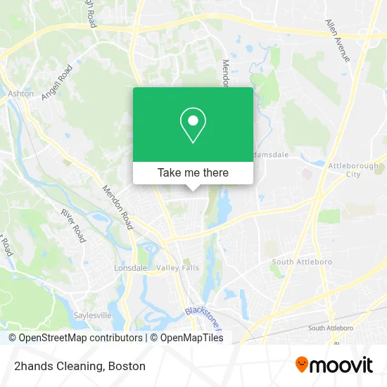 2hands Cleaning map