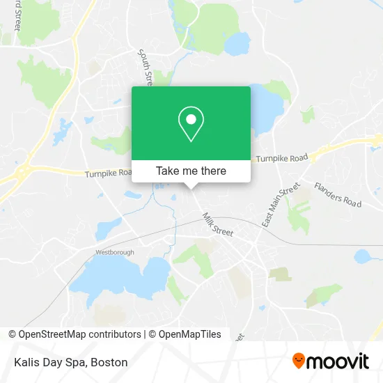 Kalis Day Spa map