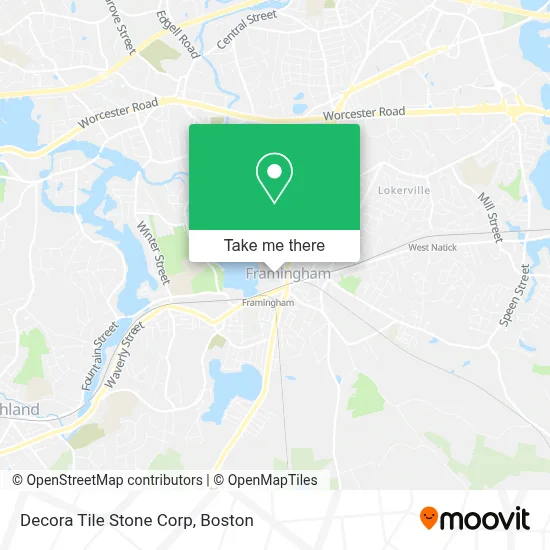 Decora Tile Stone Corp map