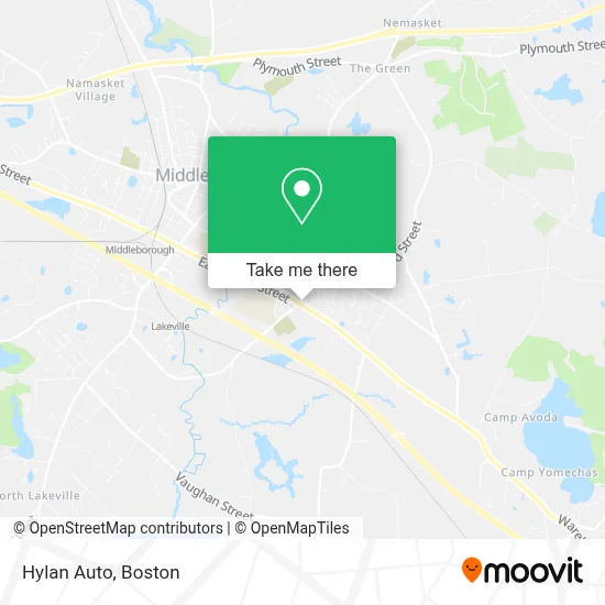 Hylan Auto map