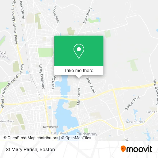 St Mary Parish map