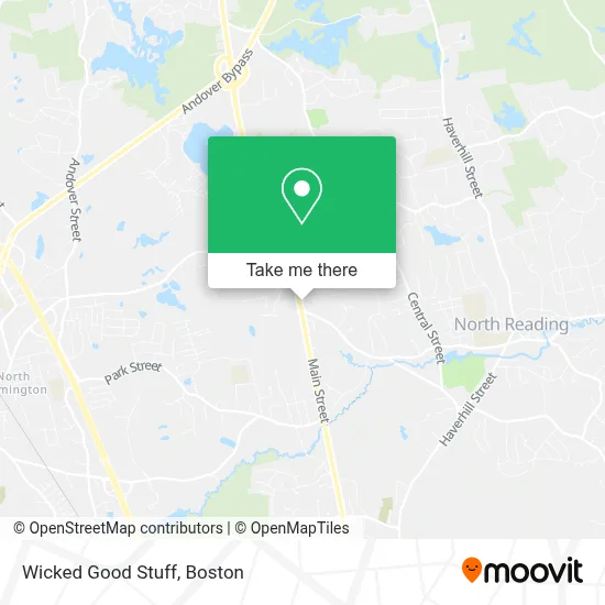 Wicked Good Stuff map