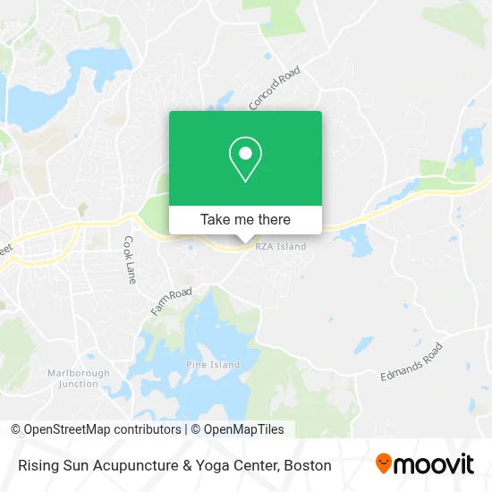 Rising Sun Acupuncture & Yoga Center map