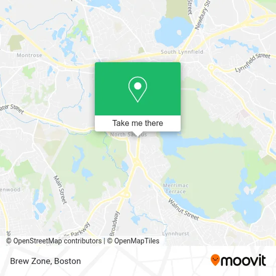 Brew Zone map