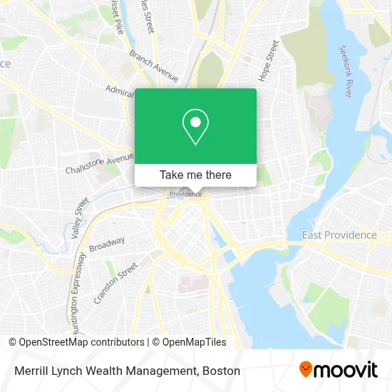 Merrill Lynch Wealth Management map