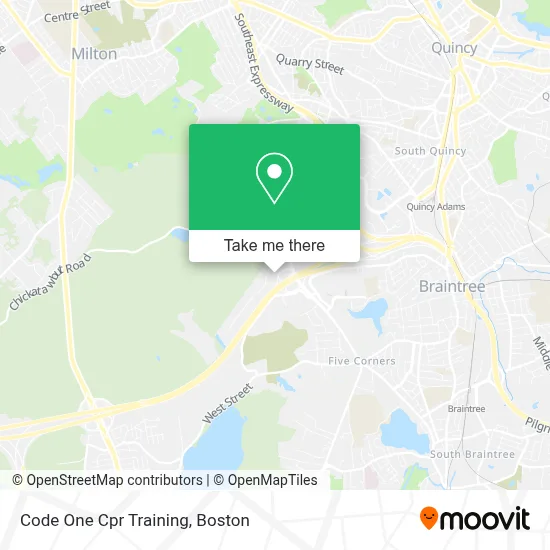 Code One Cpr Training map