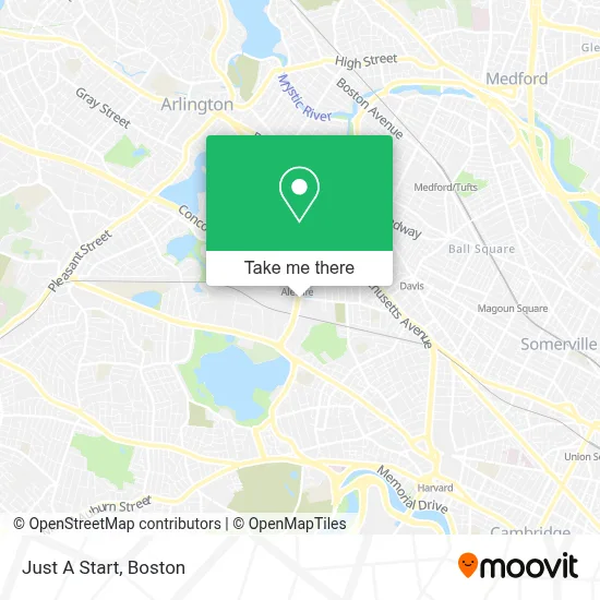 Just A Start map