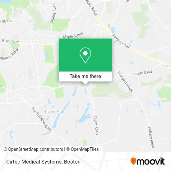 Cirtec Medical Systems map