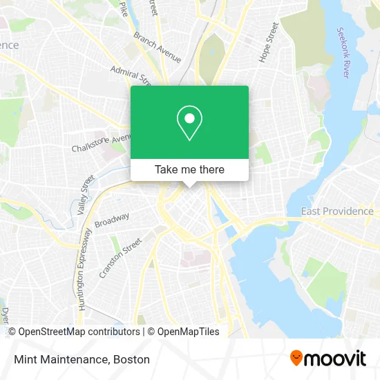 Mint Maintenance map
