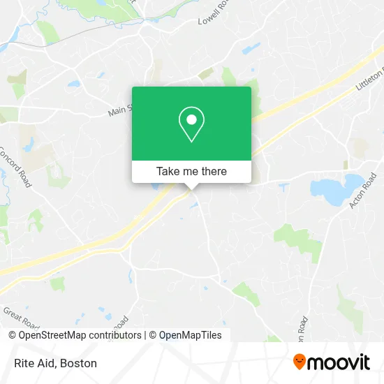 Rite Aid map