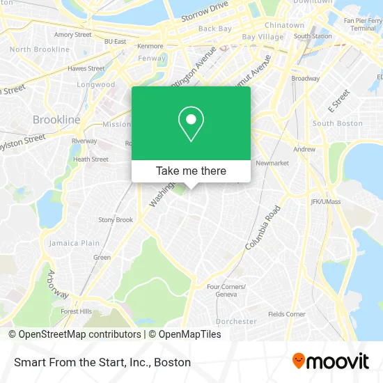 Smart From the Start, Inc. map