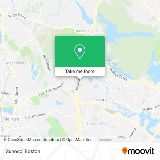 Sunoco map