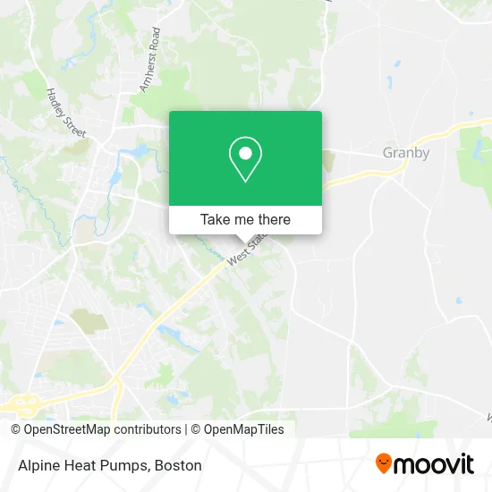 Alpine Heat Pumps map