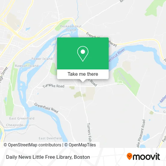 Daily News Little Free Library map
